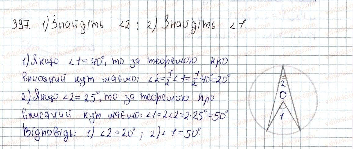 фото задание 397 - вправи для повторення розділу 1 - розділ 1. чотирикутники