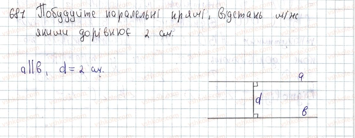 фото задание 681 - § 18. теорема піфагора - розділ 3. розв'язування прямокутних трикутників