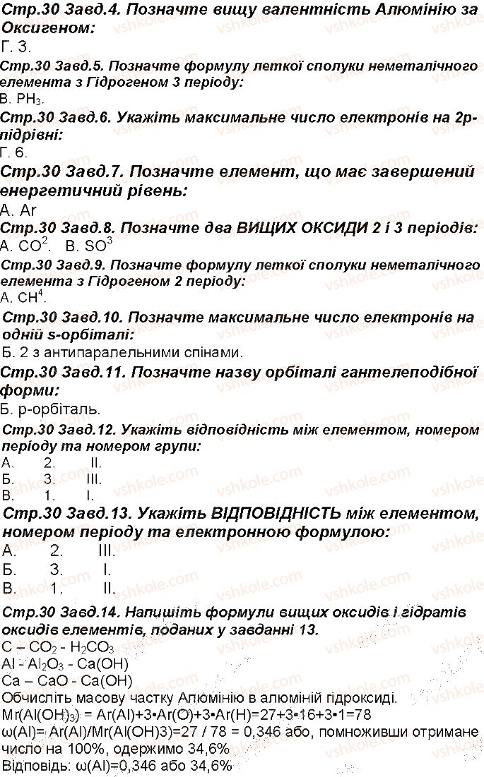 фото задание 30 - відповіді зі сторінок 18 - 50