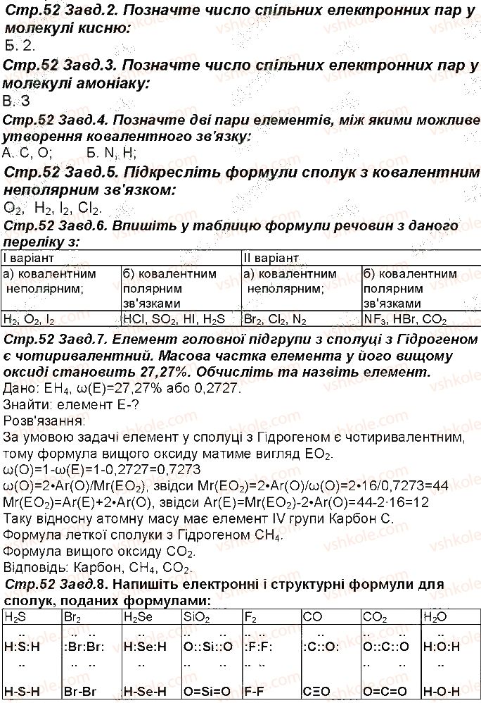 фото задание 52 - відповіді зі сторінок 51 - 100