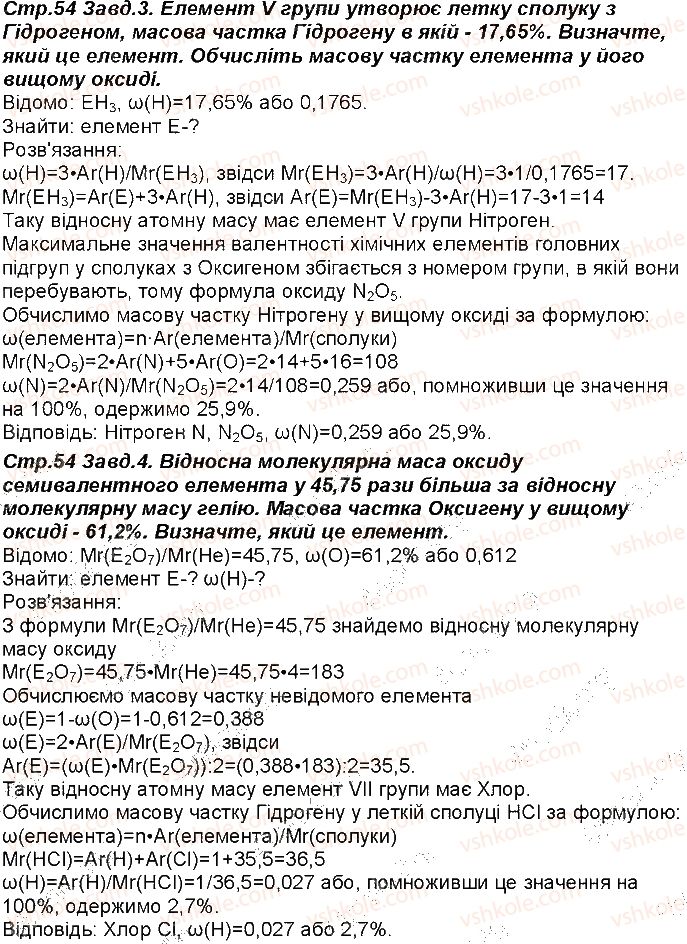 фото задание 54 - відповіді зі сторінок 51 - 100