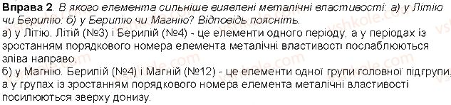 фото задание 2 - до § 13 - розділ 2. періодичний закон і періодична система хімічних елементів