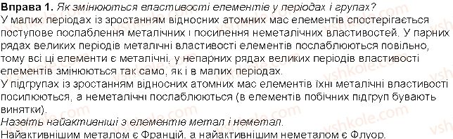 фото задание 1 - до § 7 - розділ 2. періодичний закон і періодична система хімічних елементів