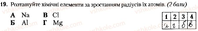 фото задание 19 - варіант 1 - контрольна робота № 1. періодичний закон. будова атома - контрольні роботи