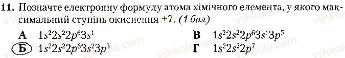 фото задание 11 - варіант 1 - контрольна робота № 2. хімічний зв'язок і будова речовини - контрольні роботи