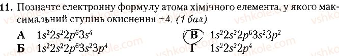 фото задание 11 - варіант 2 - контрольна робота № 2. хімічний зв'язок і будова речовини - контрольні роботи