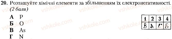 фото задание 20 - варіант 2 - контрольна робота № 2. хімічний зв'язок і будова речовини - контрольні роботи