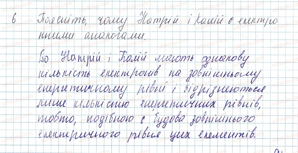 фото задание 6 - § 14. будова електронних оболонок атомів і структура періодичної системи - тема 1. періодичний закон і періодична система хімічних елементів. будова атома