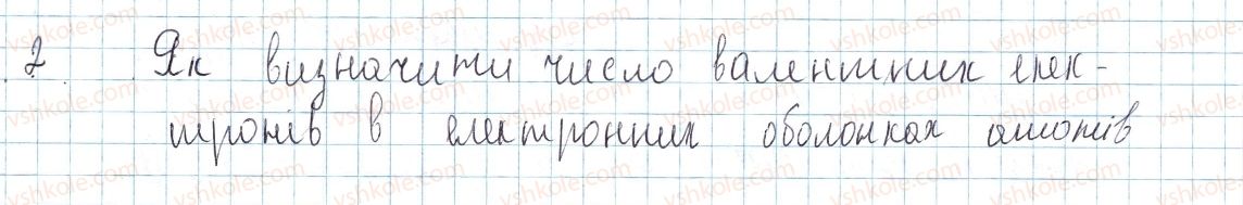 фото задание 2 - § 15. будова електронних оболонок і властивості хімічних елементів - тема 1. періодичний закон і періодична система хімічних елементів. будова атома