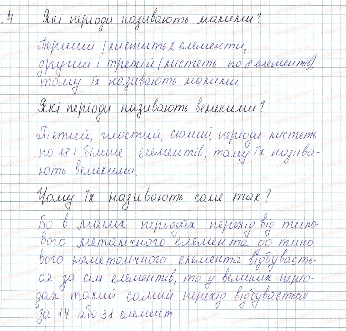 фото задание 4 - § 6. періодичний закон д. і. менделєєва - тема 1. періодичний закон і періодична система хімічних елементів. будова атома