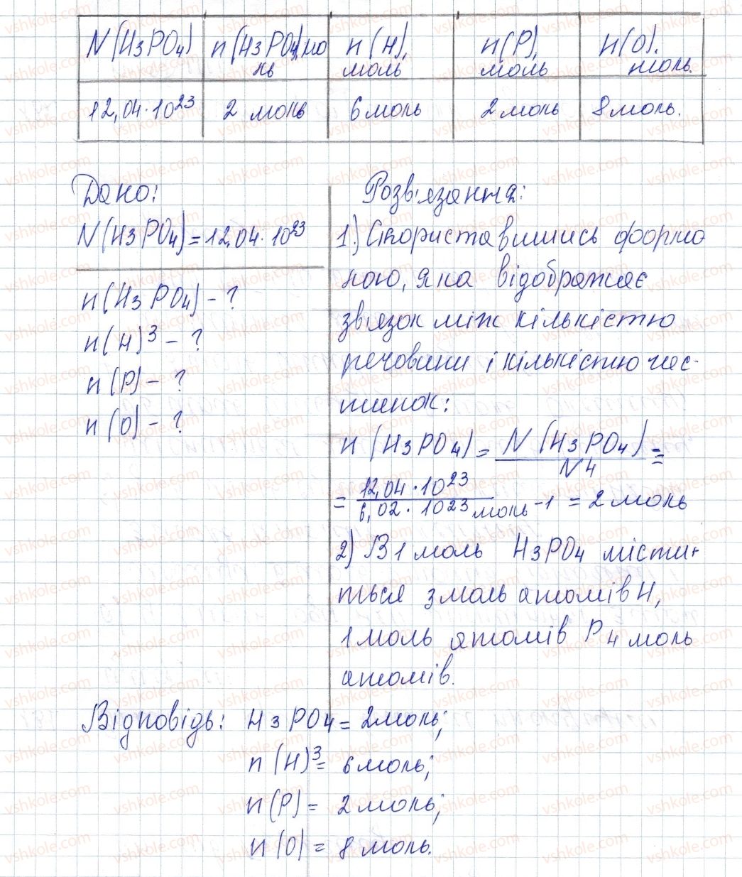 фото задание 132 - § 19. кількість речовини - розділ 3. кількість речовини. розрахунки за хімічними формулами