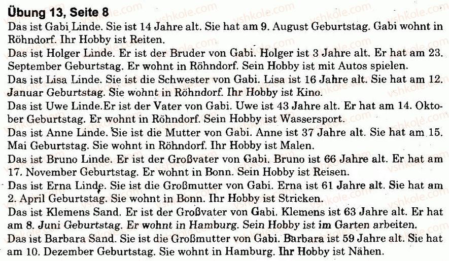 фото задание 13 - stunde 1 - ich, meine familie und meine freunde