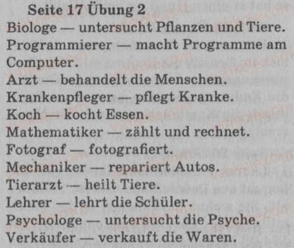 фото задание 2 - st. 5. berufswunsche - lektion 1. meine familie uno meine freunde