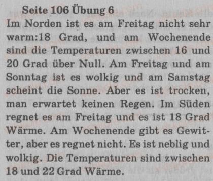 фото задание 6 - st. 40.wie wird das wetter! - lektion 5. die natur um uns herum