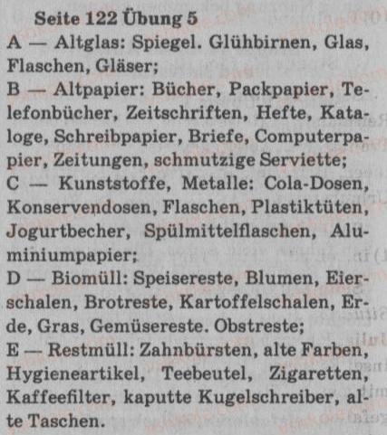 фото задание 5 - st. 46.mulltrennung - lektion 5. die natur um uns herum