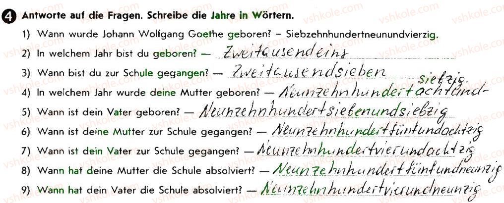 фото задание 4 - st. 8. mein lebenslauf - lektion 1. meine familie und meine freunde