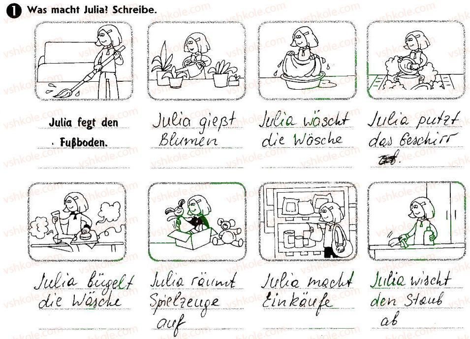 фото задание 1 - st. 12. im haushalt helfen - lektion 2. alltag