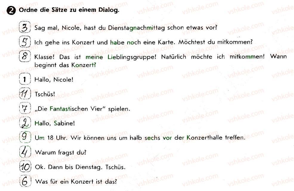 фото задание 2 - st. 13. was hast du vor! - lektion 2. alltag