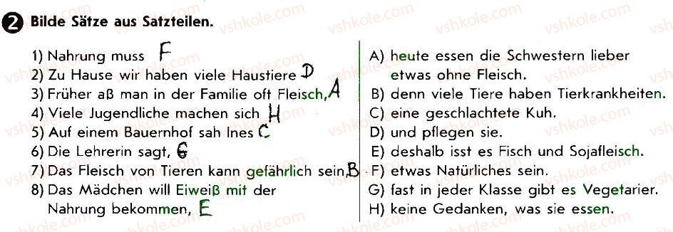 фото задание 2 - st. 16. der mensch ist. was er isst - lektion 2. alltag