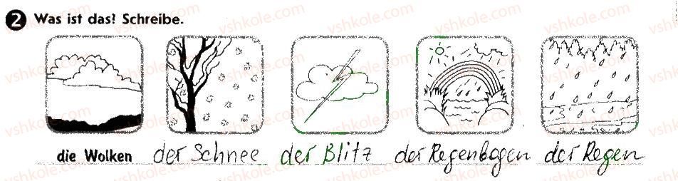 фото задание 2 - st. 40. wie wird das wetter! - lektion 5. die natur um uns herum