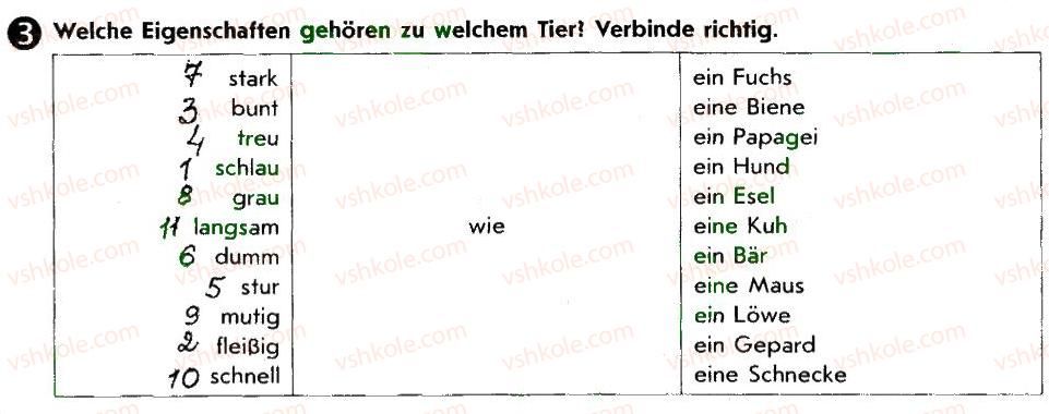 фото задание 3 - st. 41. unsere tiere - lektion 5. die natur um uns herum