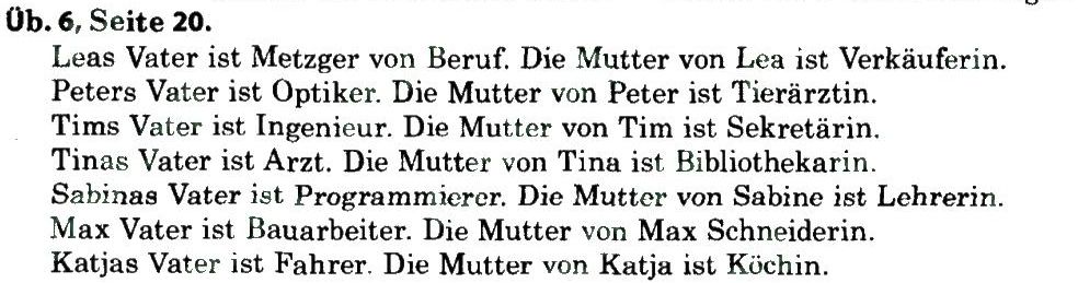 фото задание 6 - st. 6. sage mir, mit wem du umgehst, und ich sage dir, wer du bist - lektion 1. meine familie und meine freunde