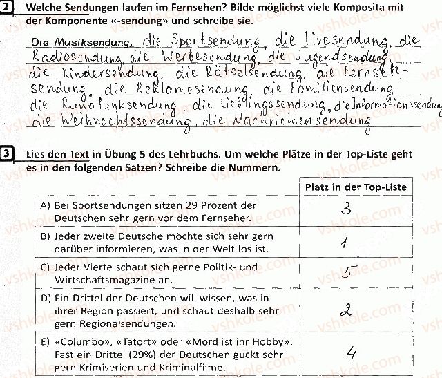 фото задание сторінка52 - lektion 5. stunde 49 - stunde 59-61