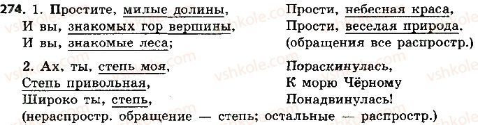 фото задание 274 - повторение в конце года