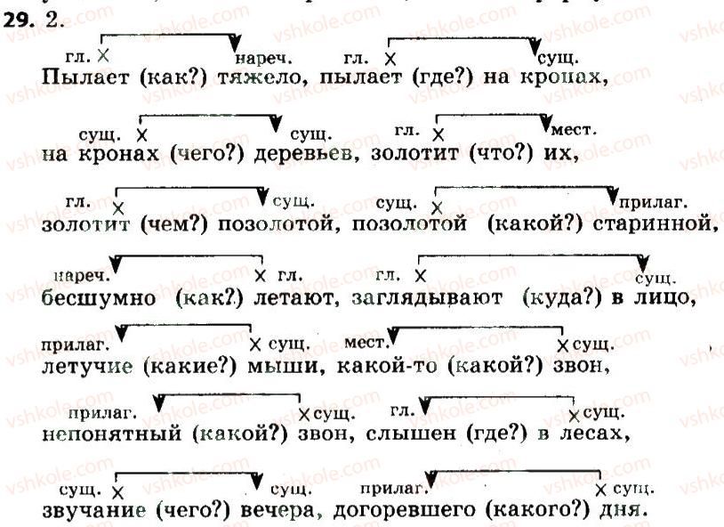 фото задание 29 - словосочетание и предложение