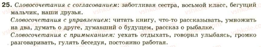 фото задание 25 - синтаксис и пунктуация: словосочетание и предложение