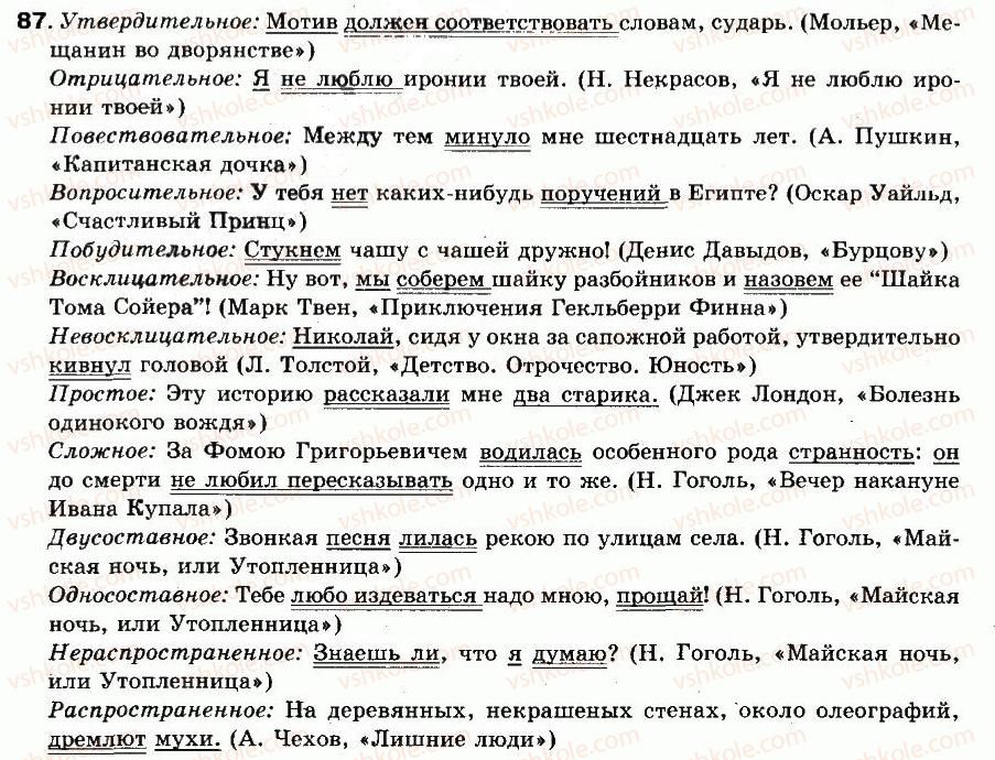 фото задание 87 - упражнения: 1-100
