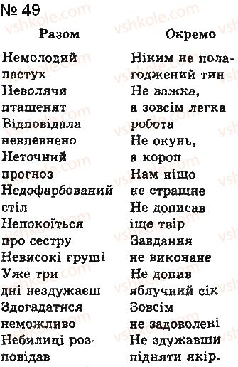 фото задание 49 - § 3. службові частини мови