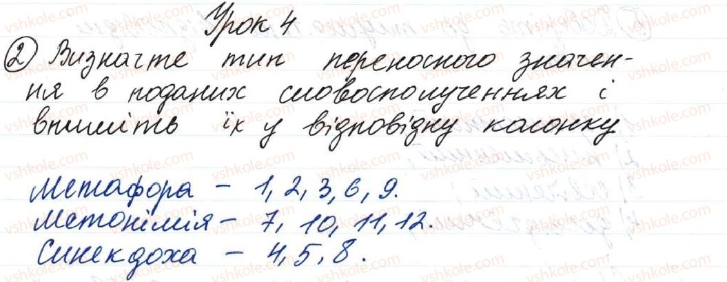 фото задание 2 - 4. повторення вивченого з лексикології та фразеології - тема 1. повторення й узагальнення вивченого