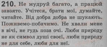 фото задание 210 - § 19. односкладне узагальнено-особове речення - односкладне просте речення. неповне речення