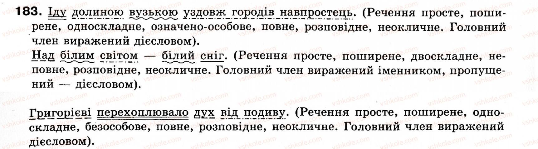 фото задание 183 - § 21. узагальнення вивченого з теми 