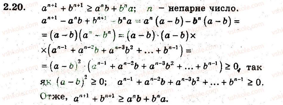 фото задание 20 - 2. основні методи доведення нерівностей - § 2. доведення нерівностей