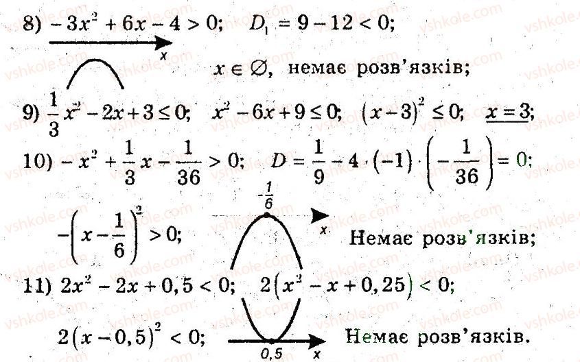 фото задание 5 - 12. розв'язування квадратичних нерівностей - § 3. квадратична функція