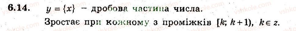 фото задание 14 - 6. зростання і спадання функції - § 3. квадратична функція
