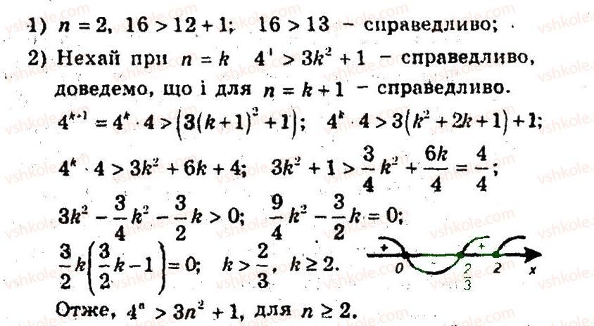 фото задание 11 - 24. метод математичної індукції - § 5. елементи прикладної математики