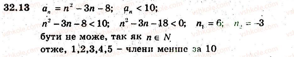 фото задание 13 - 32. числові послідовності - § 6. числові послідовності