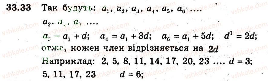 фото задание 33 - 33. арифметична прогресія - § 6. числові послідовності