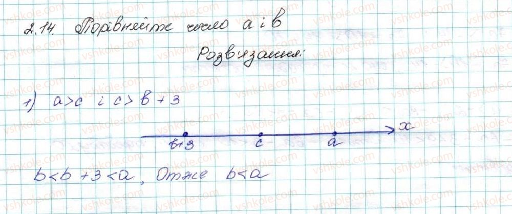 фото задание 14 - 2. основні властивості числових нерівностей - § 1. нерівності