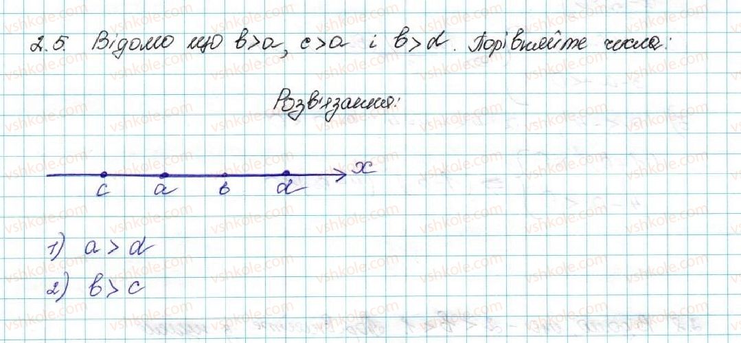 фото задание 5 - 2. основні властивості числових нерівностей - § 1. нерівності