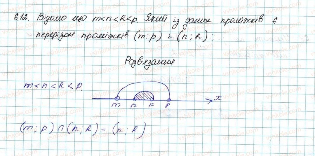 фото задание 12 - 6. системи лінійних нерівностей з однією змінною - § 1. нерівності