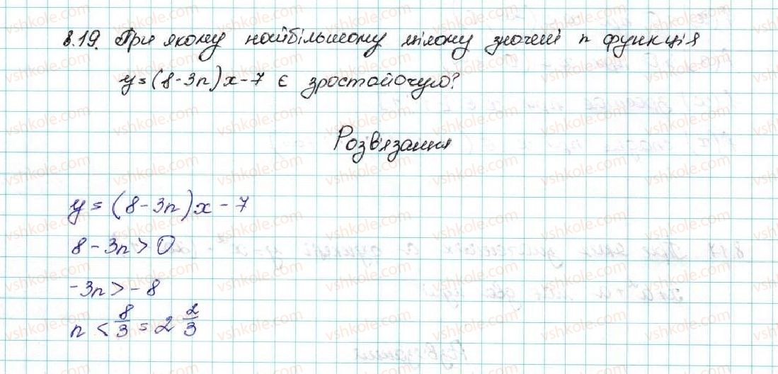 фото задание 19 - 8. властивості функції - § 2. квадратична функція