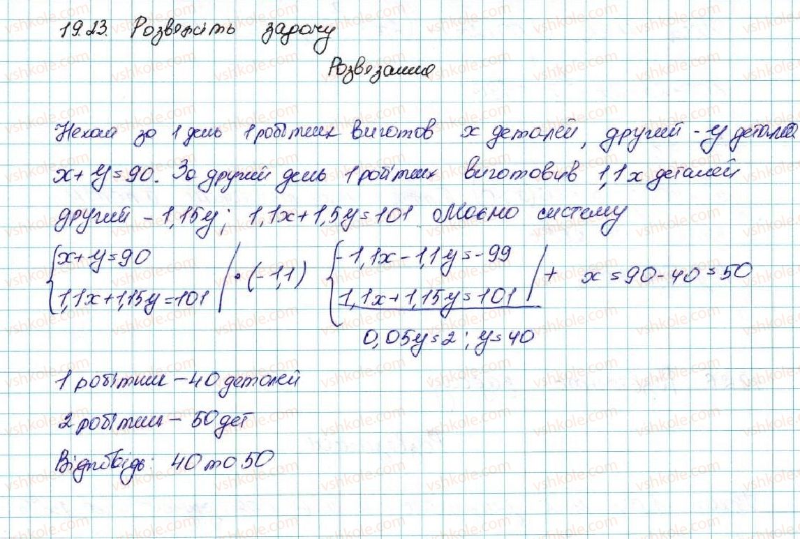 фото задание 23 - 19. сума n перших членів геометричної прогресії - § 3. числові послідовності