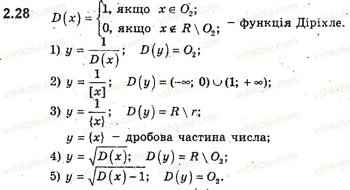 фото задание 28 - 2. функція - § 2. квадратична функція