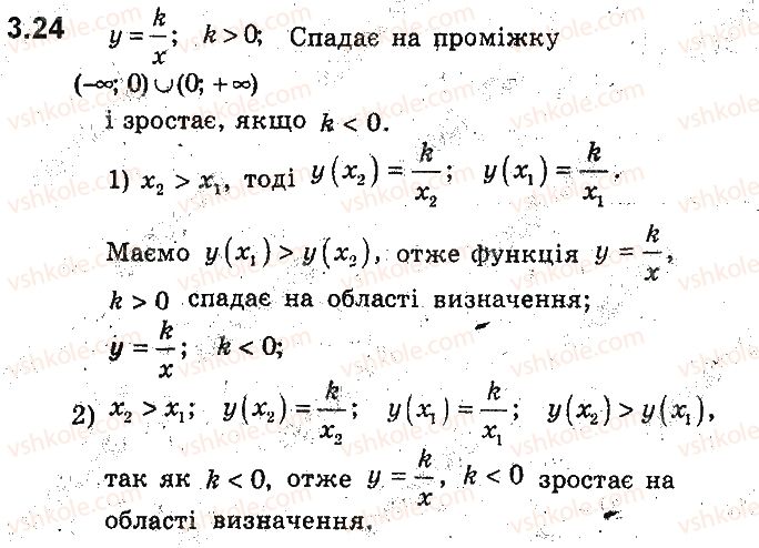 фото задание 24 - 3. зростання і спадання функції. найбільше і найменше значення функції - § 2. квадратична функція