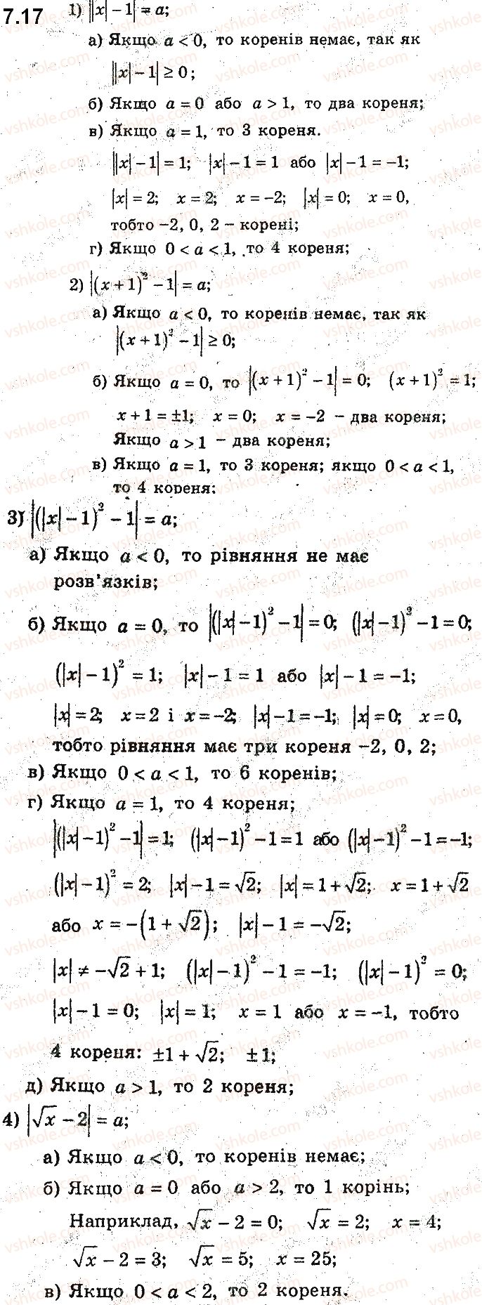 фото задание 17 - 7. як побудувати графіки функцій y = f(|x|) і y = |f(x)|, якщо відомо графік функції y = f(x) - § 2. квадратична функція