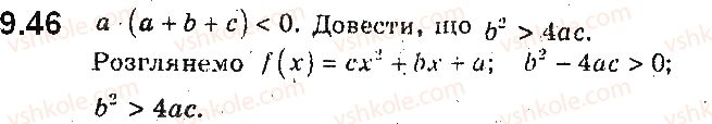 фото задание 46 - 9. розв’язування квадратних нерівностей - § 2. квадратична функція